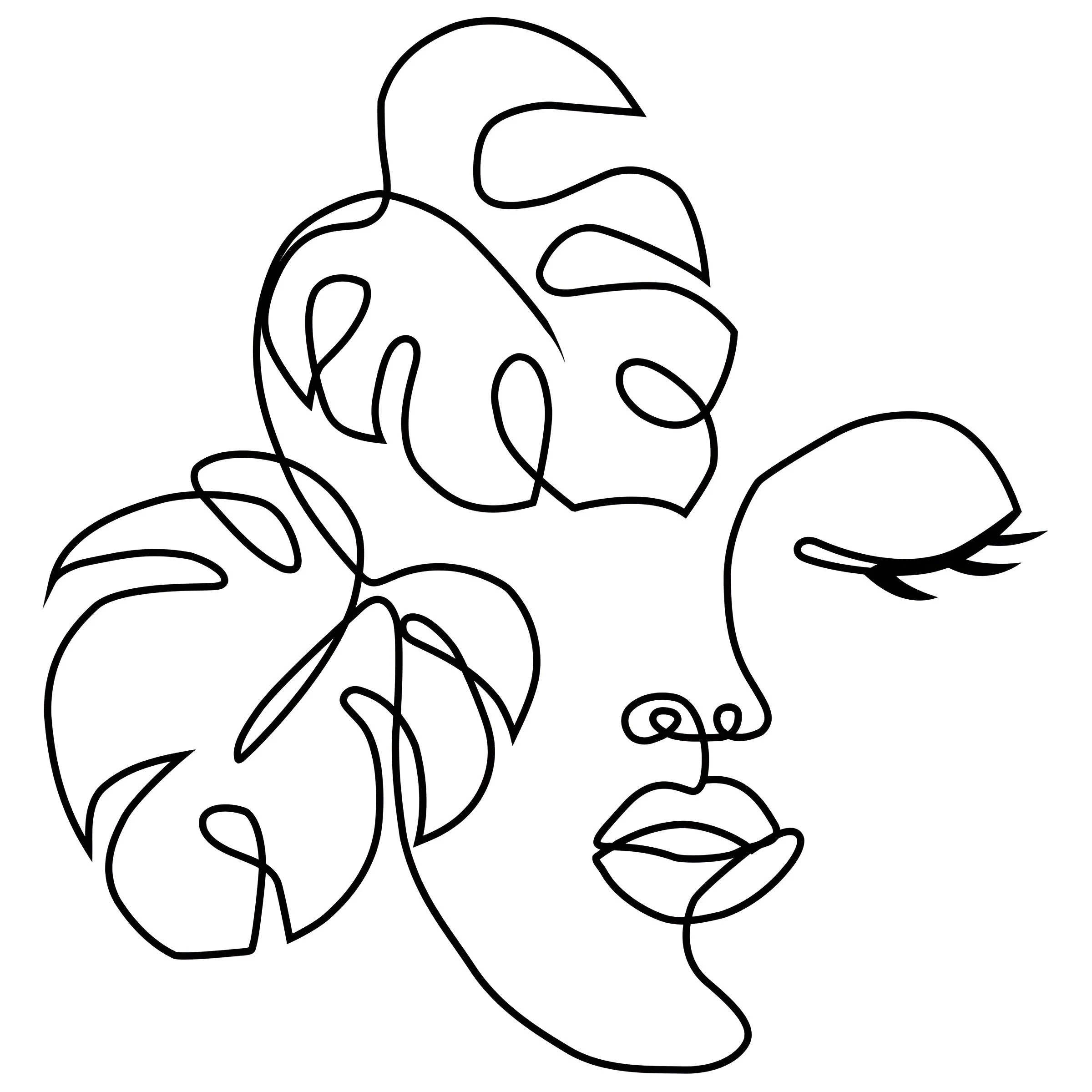 Stilvolle Metall-Gesichtskunst für Kreativität und Ästhetik im Zuhause