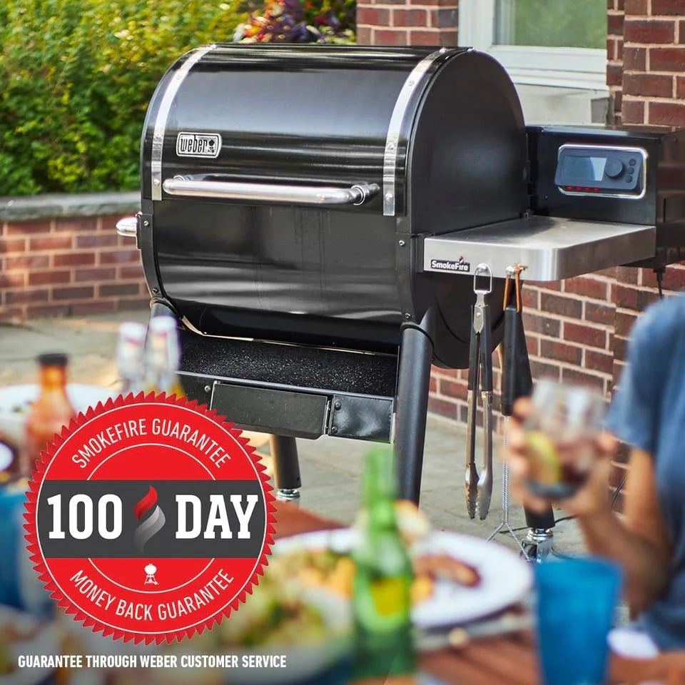 Weber SmokeFire EX6 Gen 2 36-Inch Wi-Fi Enabled Wood Fired Pellet Grill - 23510201
