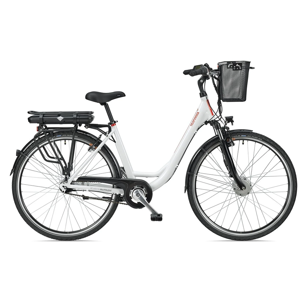TELEFUNKEN E-Bike »Multitalent RC657-S«, Pedelec, Citybike, 28 Zoll, 100 km Reichweite