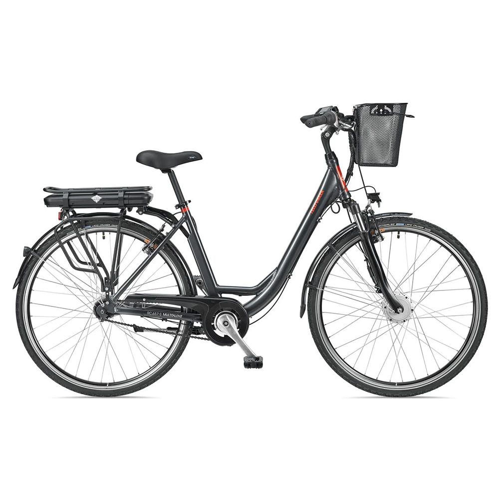TELEFUNKEN E-Bike »Multitalent RC657-S«, Pedelec, Citybike, 28 Zoll, 100 km Reichweite