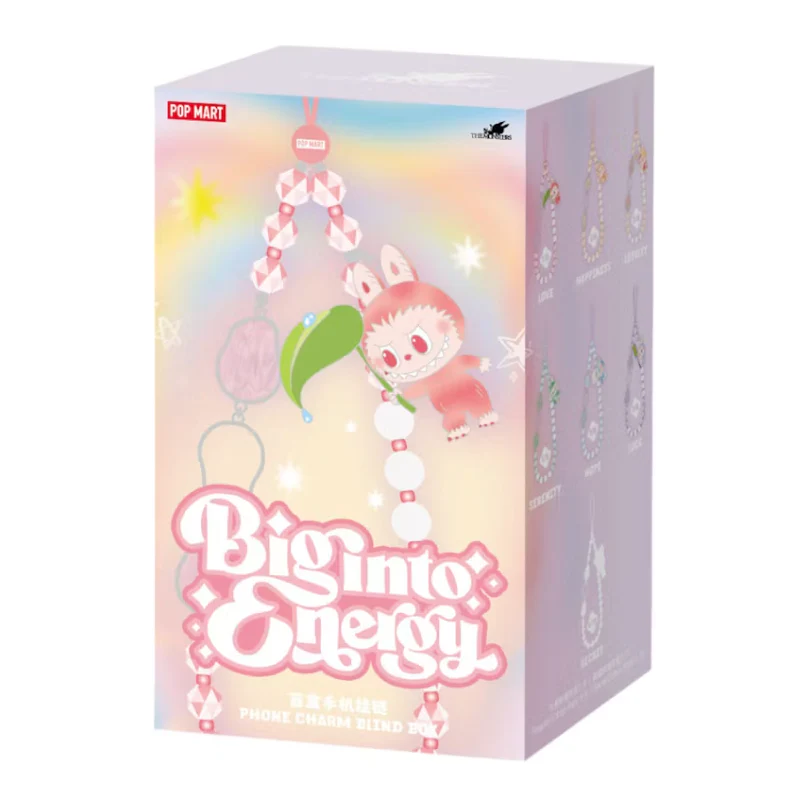 Labubu The Monsters Big into Energy Series Phone Charm Single Blind Box