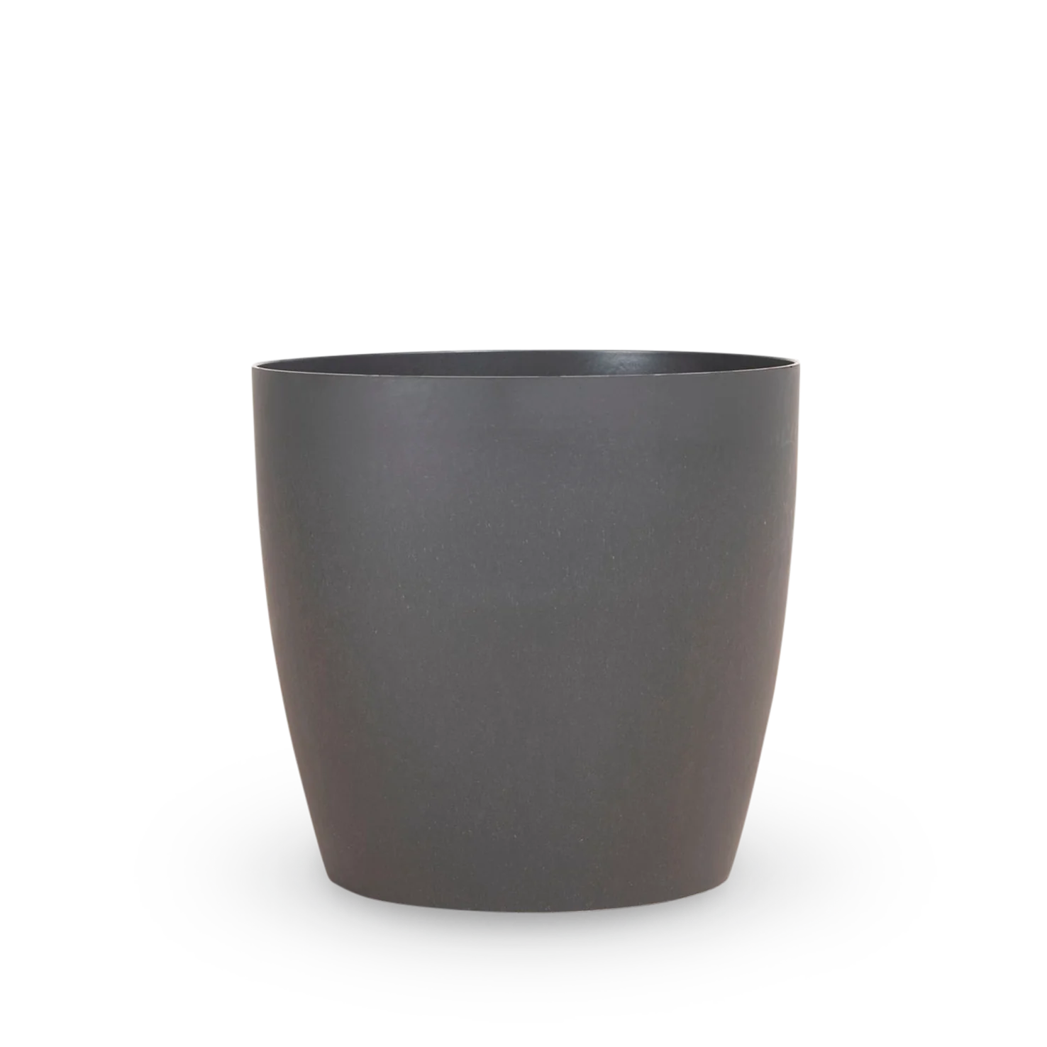 Übertopf Anthrazit aus Bio-Faser