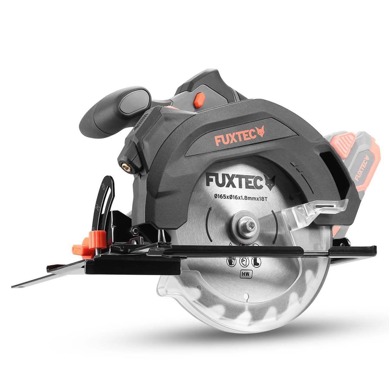 Scie circulaire portative batterie FUXTEC 20V FX-E1CS20 sans batterie ni chargeur