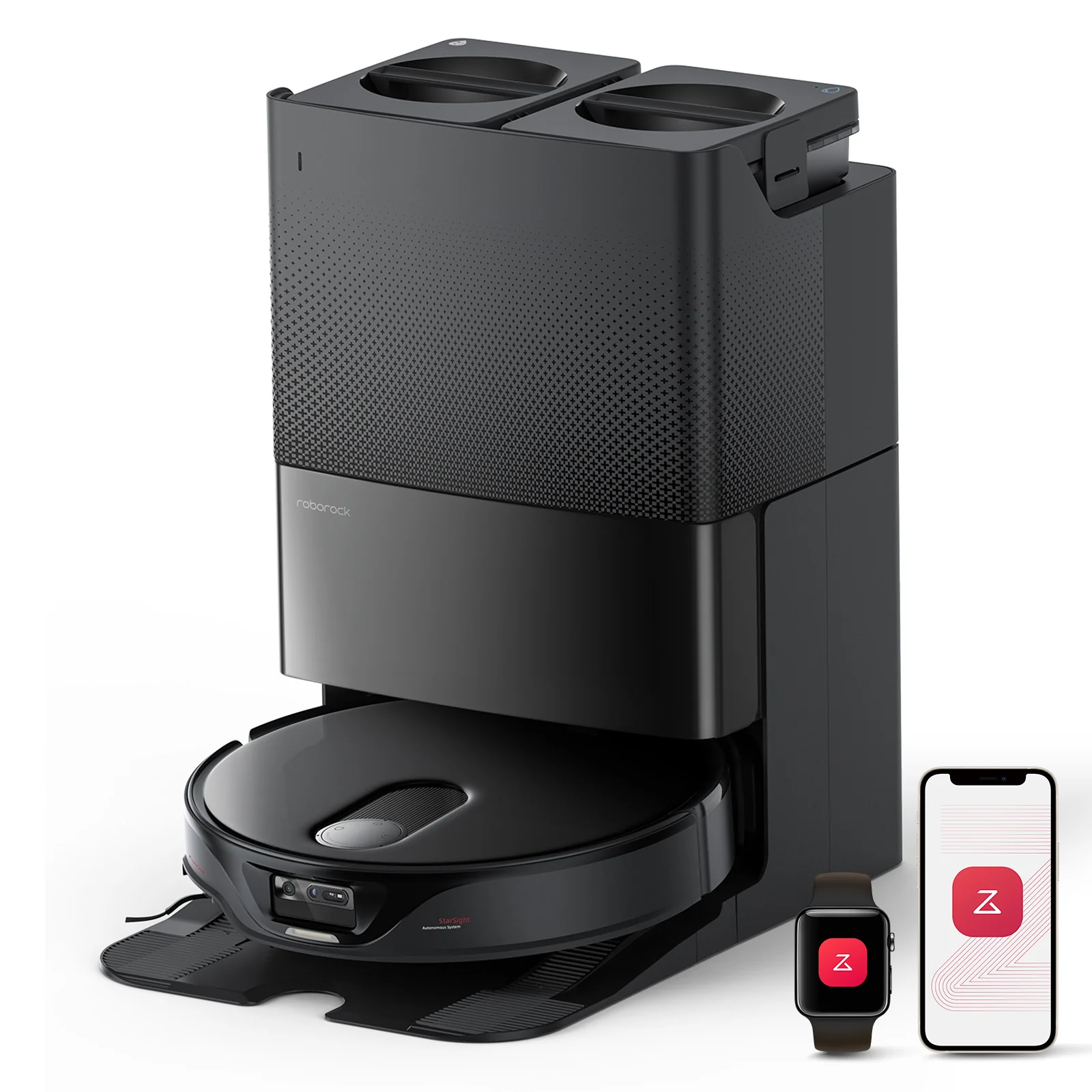 Roborock Qrevo Slim robot aspirateur laveur avec Système autonome StarSight™