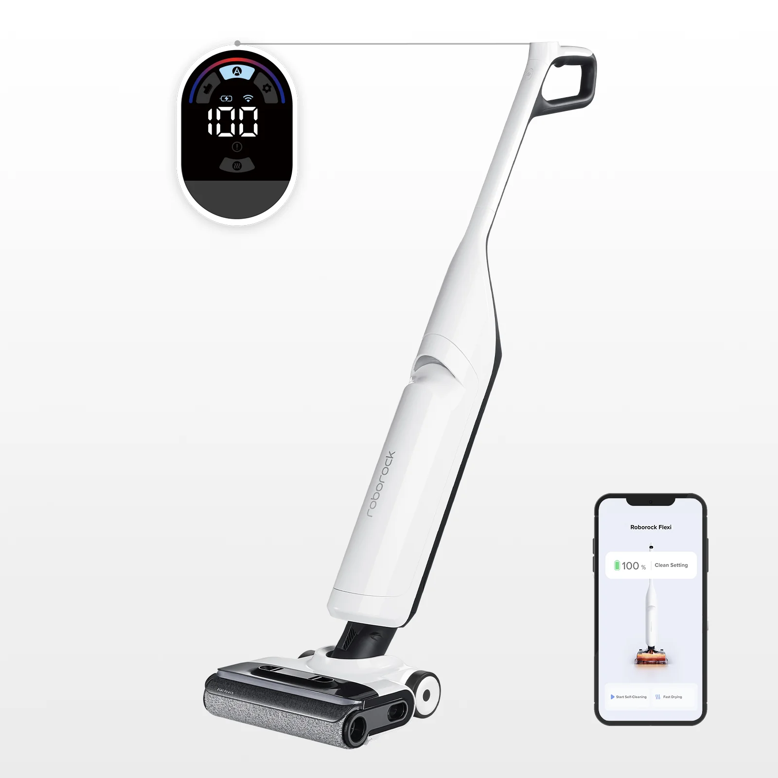 Aspirateur laveur Roborock Flexi