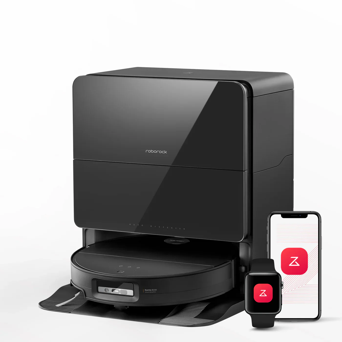 Roborock Saros 10 robot aspirateur laveur avec station d’accueil multifonctionnelle 4.0