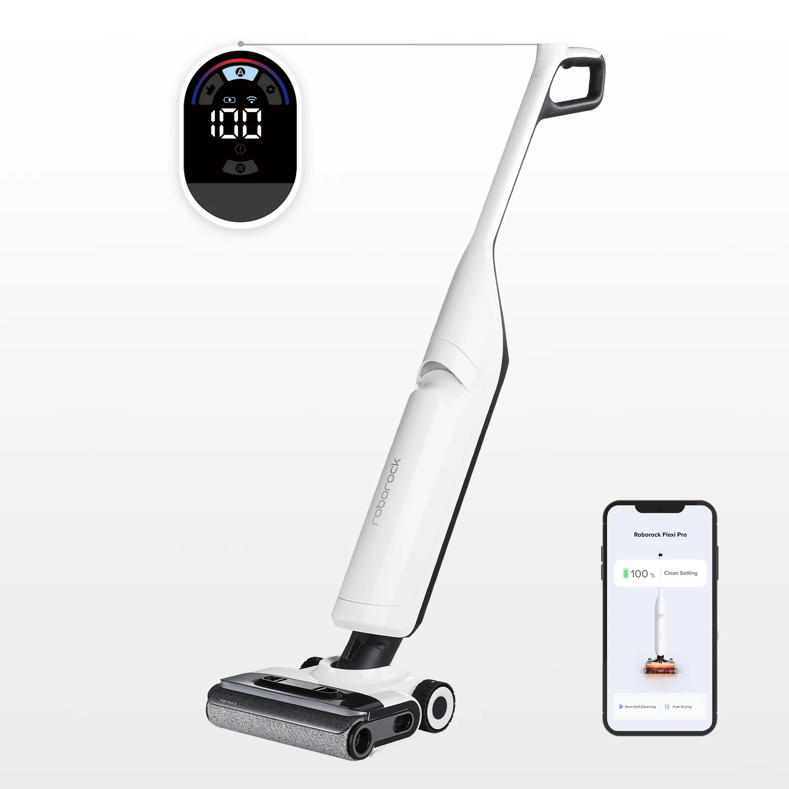 Aspirateur laveur Roborock Flexi Pro