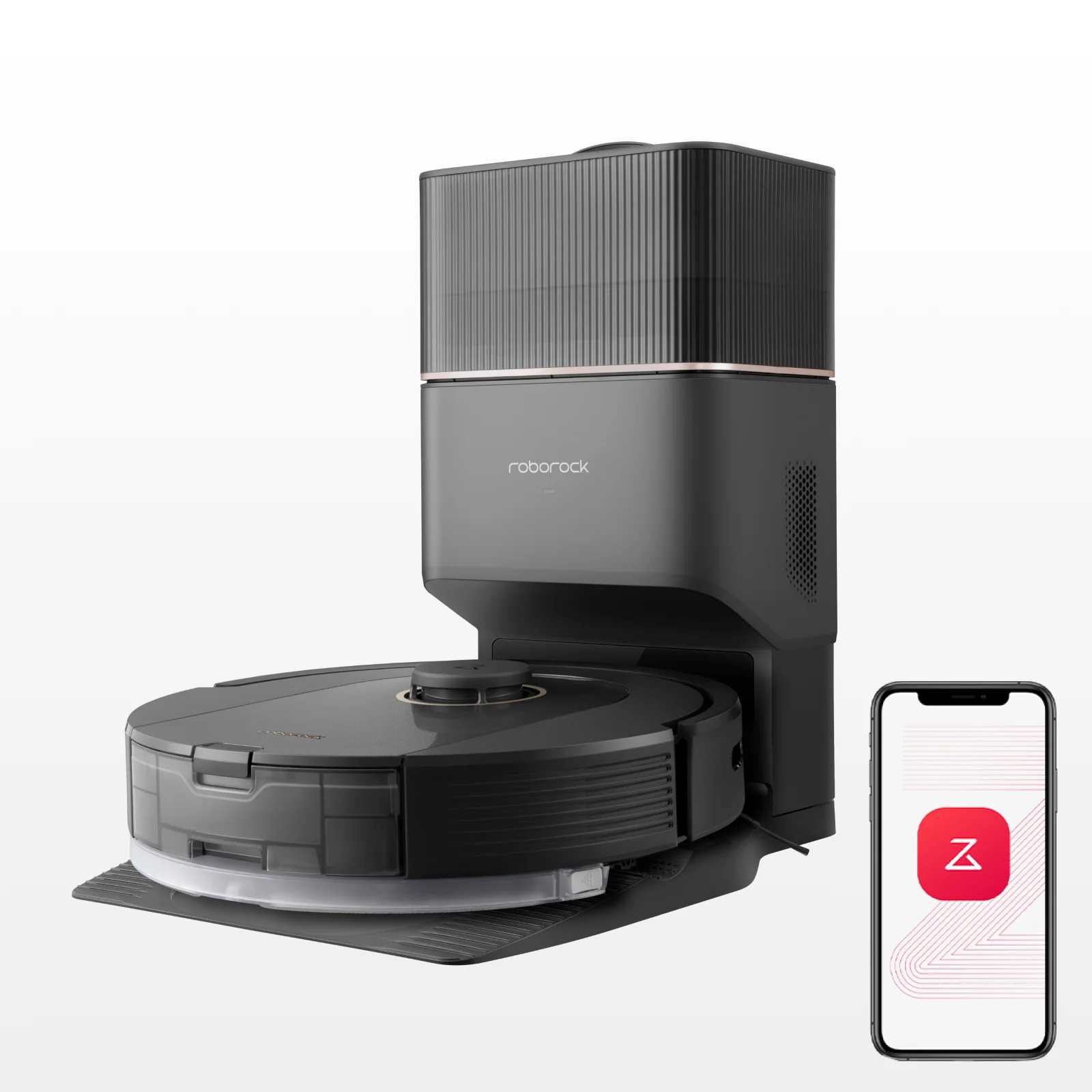 Roborock Q5 Pro+ robot aspirateur avec station de vidage automatique