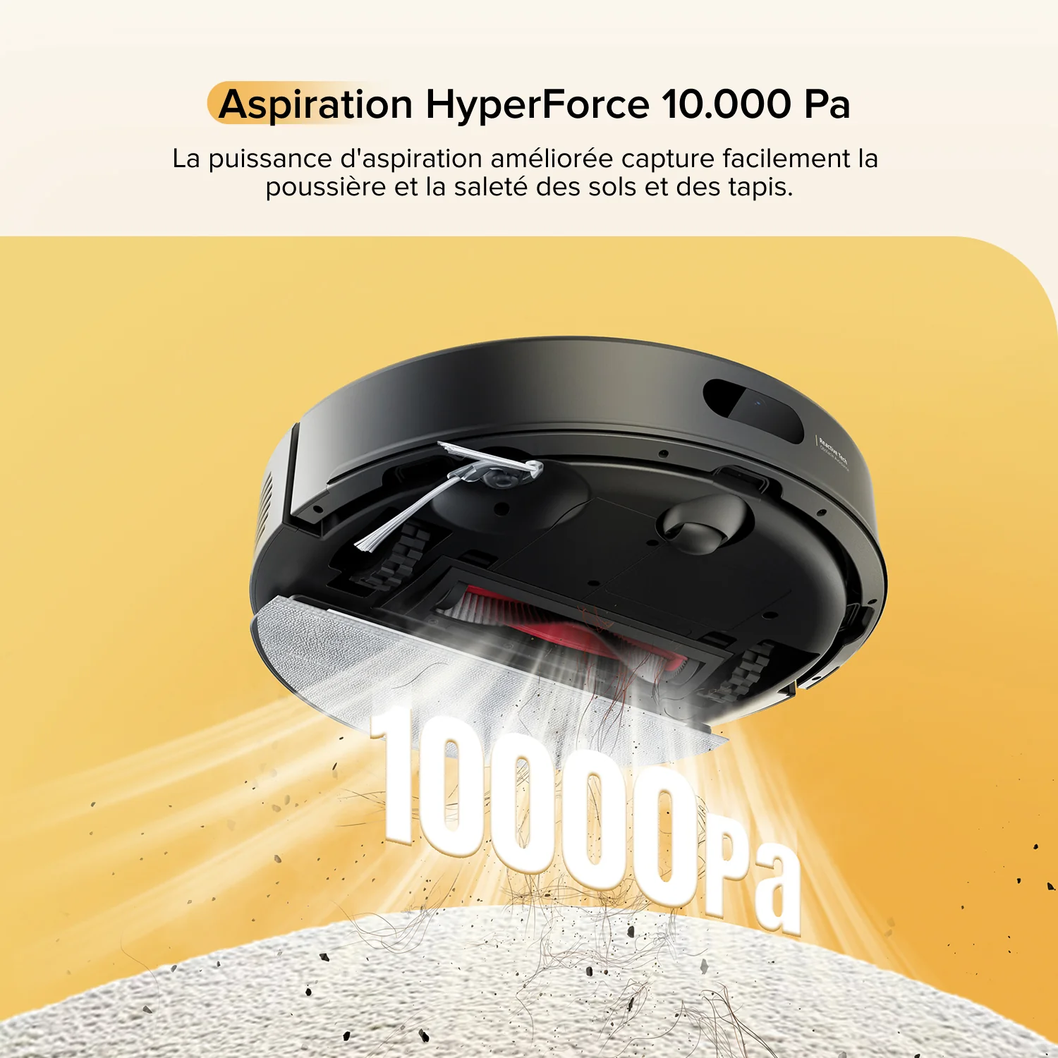 Roborock Q7 M5 Set robot aspirateur avec aspiration de 10 000 Pa
