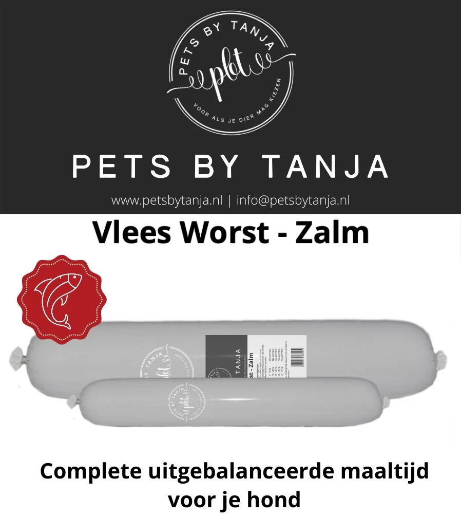 Vlees worst zalm