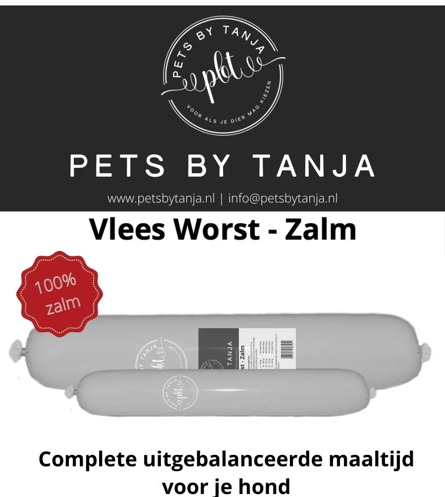 Vlees worst zalm
