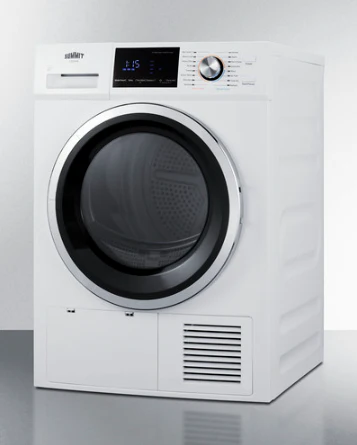 Summit 24” Wide Energy Star Certified 208/204V Heat Pump Dryer