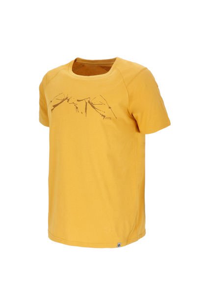 Polera Manga Corta Uyuni Men Mustard Doite