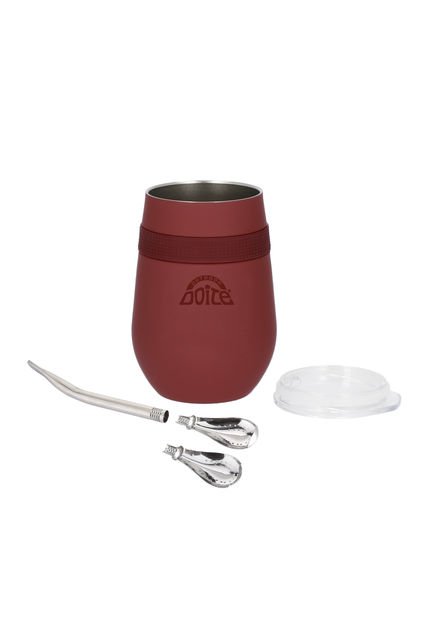 Mug Hierba Mate Cucao 360ml. Morado Doite