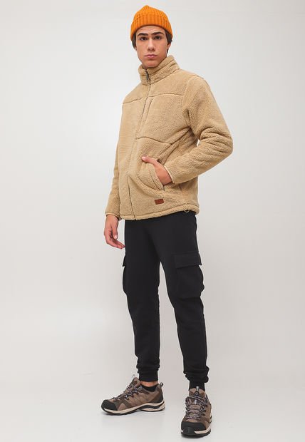 Chaqueta Doite Pardo Beige - Calce Regular