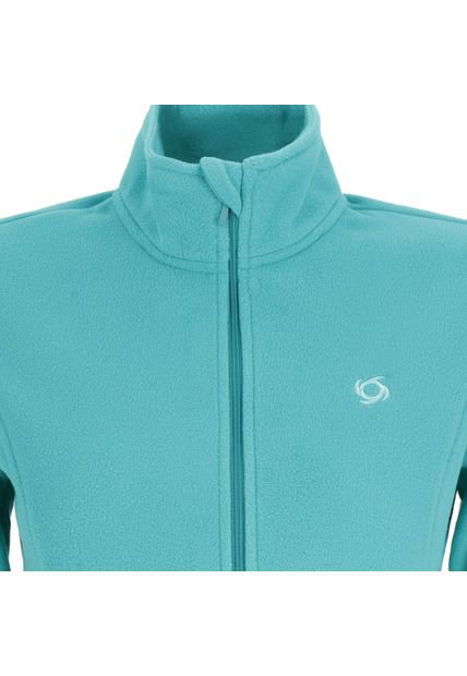 Chaqueta Polar Belauri Mujer Teal Doite
