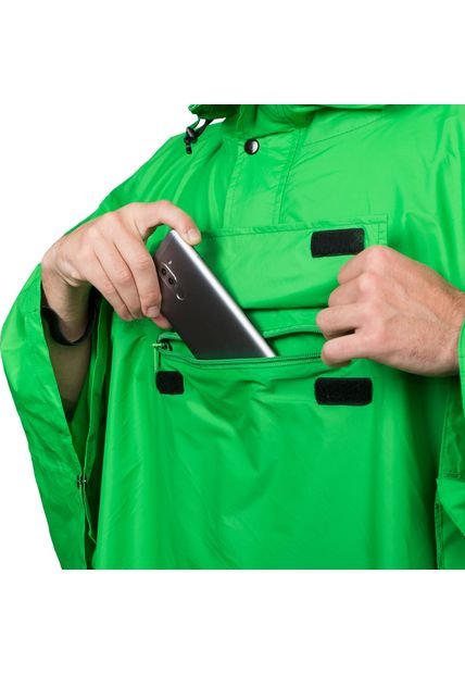 Poncho Mochila Unisex Guinea Verde