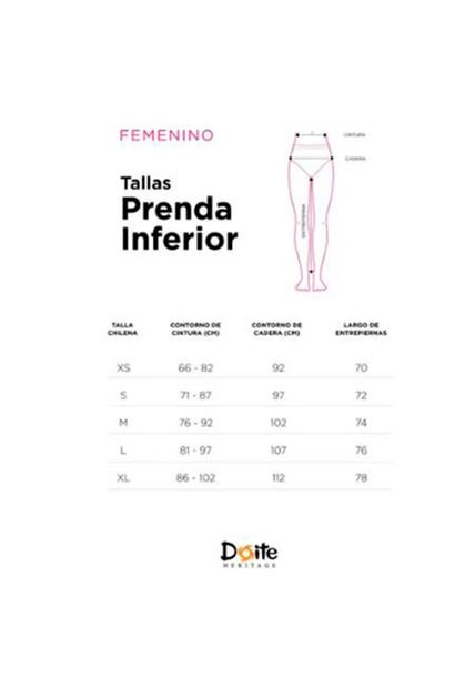 Pantalòn Desmontable Kiska Mujer Marengo Doite