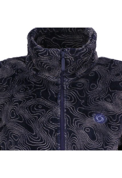 Chaqueta Peludo Topo Mujer Purple Doite