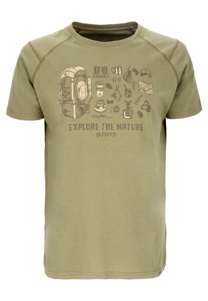 Polera Manga Corta Equipamiento Men Olive Doite