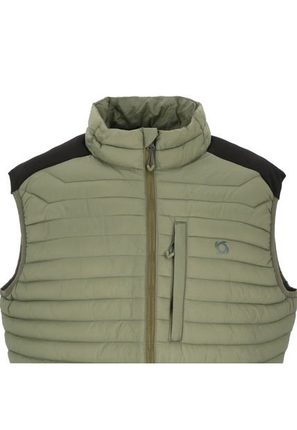 Chaqueta Térmica Aki Sin Mangas Hombre Dk. Green Doite