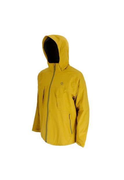 Chaqueta Cortavientos Tempest Hombre Mustard Doite