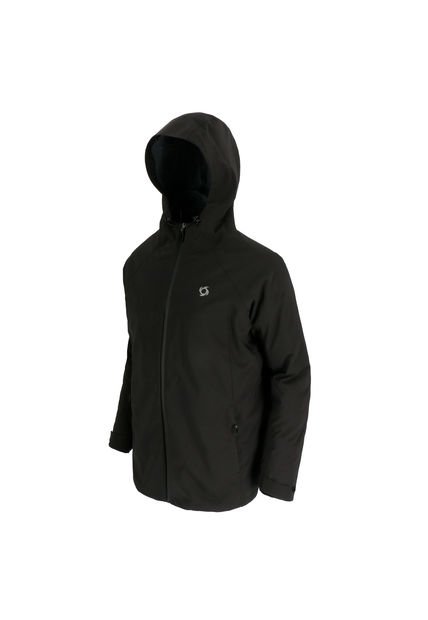 Chaqueta 3 En 1 Skadas Hombre Negro Doite
