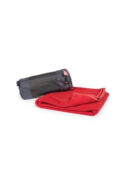 Toalla Microfibra Talla M Rojo