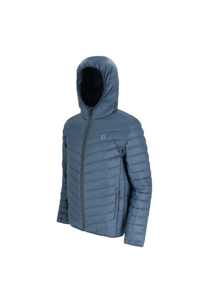 Parka Pluma Kori Hoodie Hombre Blue Doite