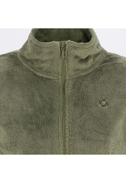 Chaqueta Peludo Vislan Mujer Olive Doite