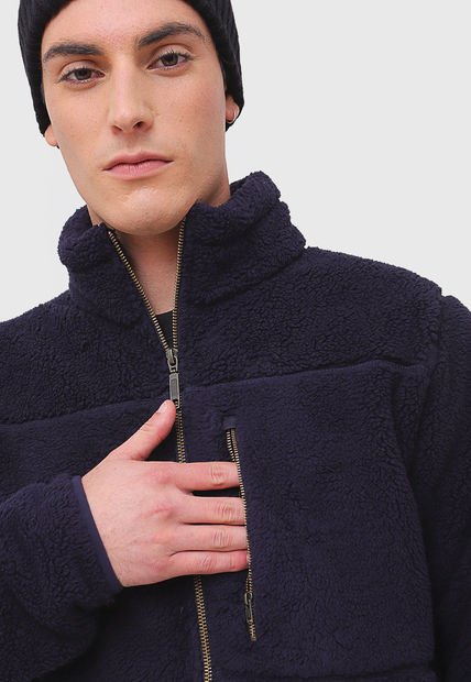 Chaqueta Doite Pardo Azul - Calce Regular