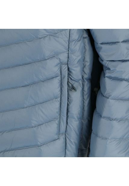 Parka Pluma Kori Hoodie Hombre Blue Doite