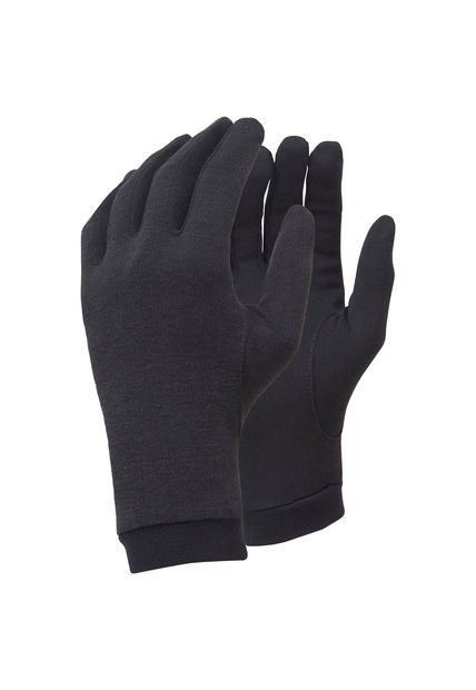 Guantes Silk Liner Unisex Black Doite