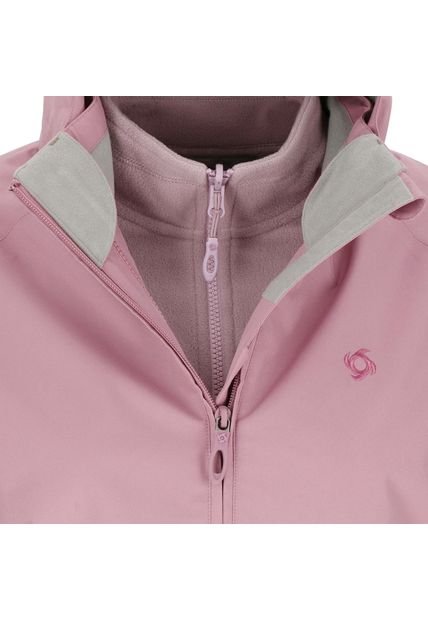 Chaqueta 3 En 1 Parbat Wp Mujer Pink Doite