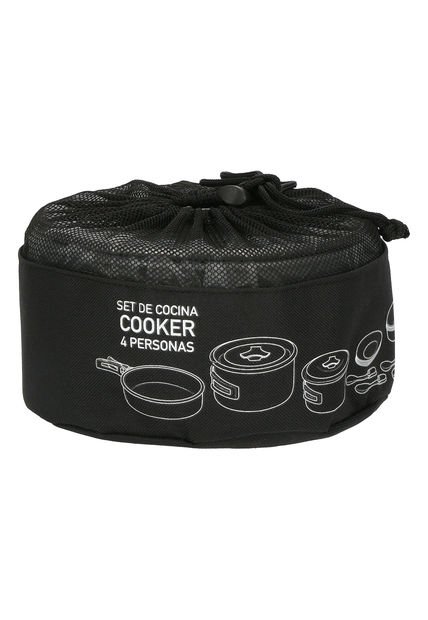 Set De Cocina Cooker 4 Personas Con Sartén Doite