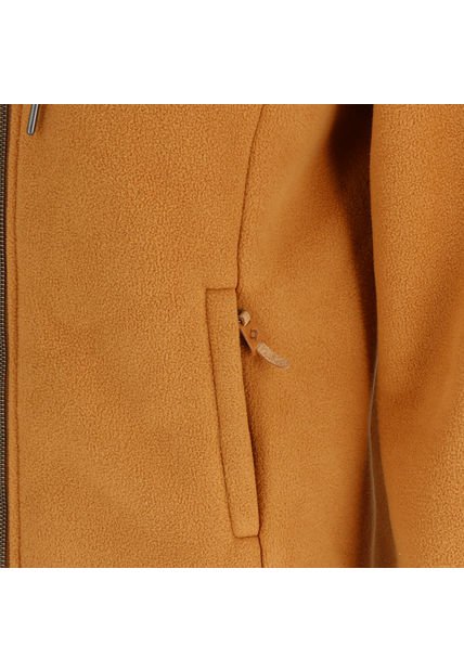 Chaqueta Peludo Wooly Mujer Mustard Doite