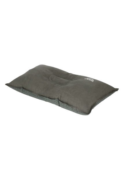 Almohada Autoinflable Suede Gris Doite