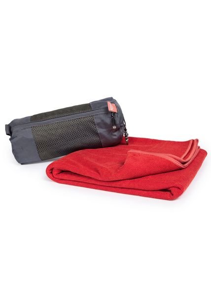 Toalla Microfibra Talla L Rojo