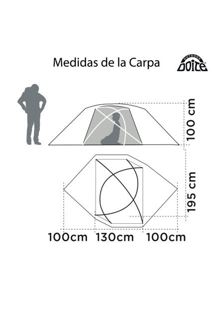 Carpa Etna 2 Doite