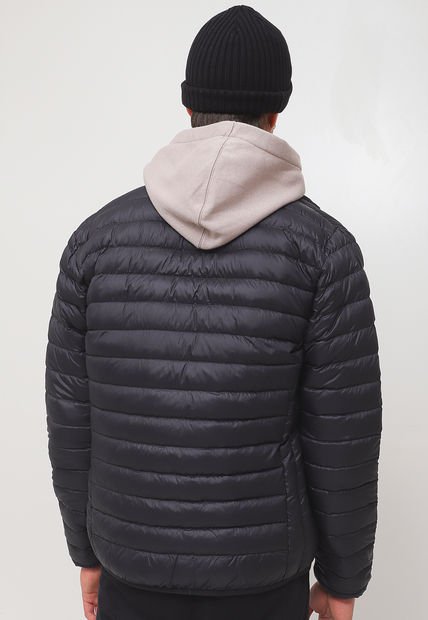 Chaqueta Doite Eboni Stripe Negro - Calce Regular