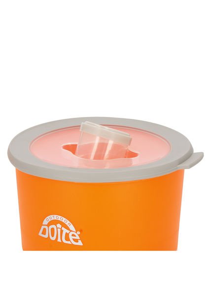 Set De Recipientes Y Bowls Naranjo Doite