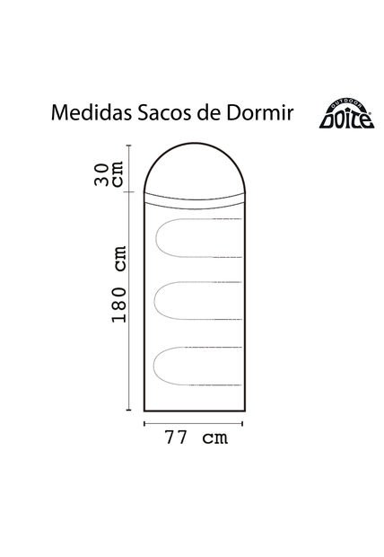 Saco De Dormir Tempo Plus Blue Doite