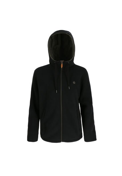 Chaqueta Peludo Wooly Hombre Black Doite
