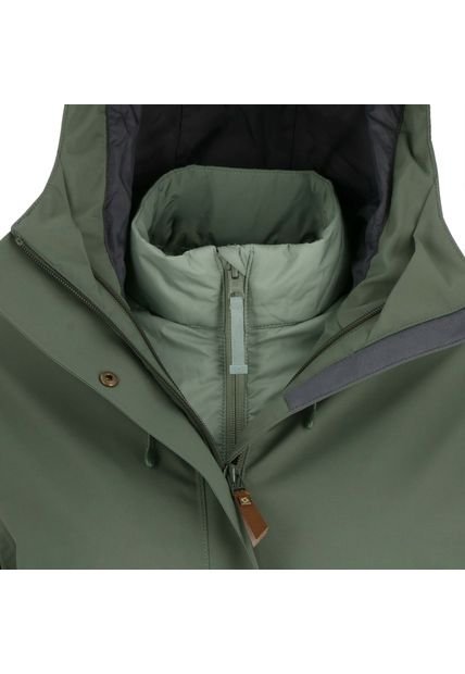 Parka 3 En 1 Skien Mujer Green Doite