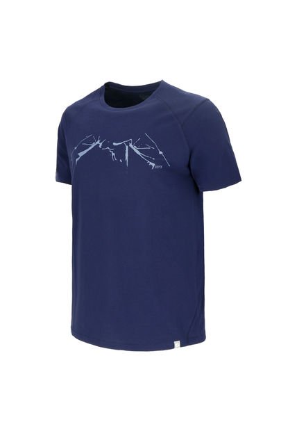 Polera Manga Corta Uyuni Men Navy Doite