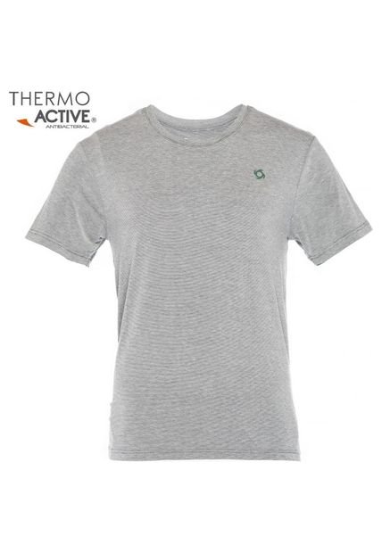 Polera Primera Capa Hombre Thermoactive Gris Doite