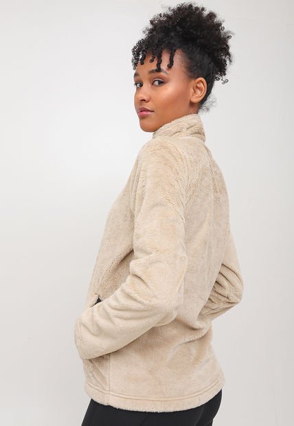 Chaqueta Doite Peludo Vislan EXS Beige - Calce Regular