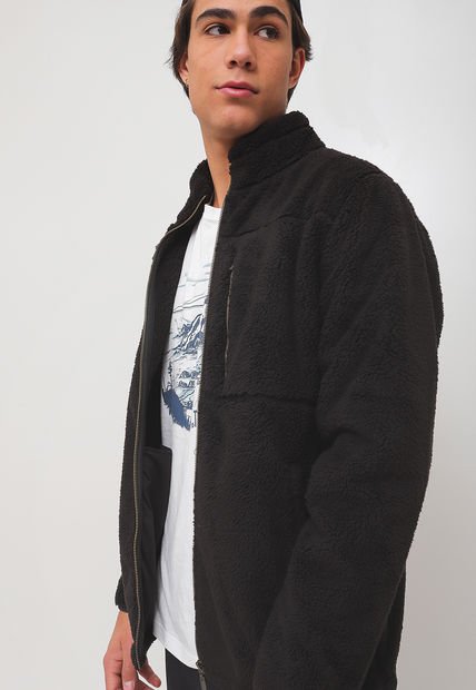 Chaqueta Doite Pardo Negro - Calce Regular