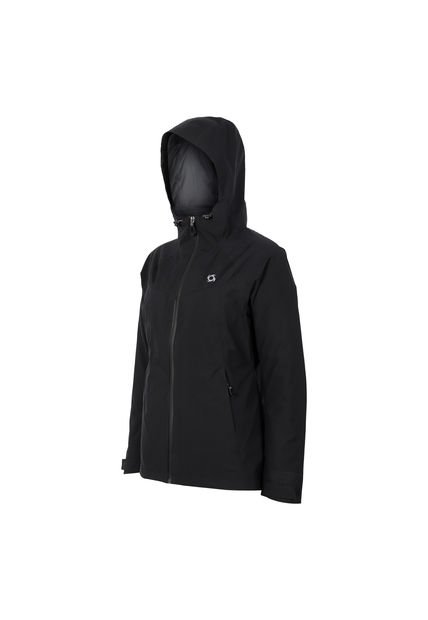 Chaqueta 3 En 1 Skada Mujer Negro Doite