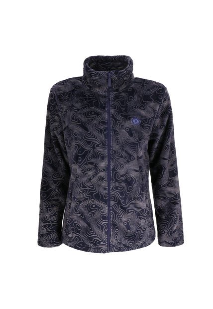 Chaqueta Peludo Topo Mujer Purple Doite